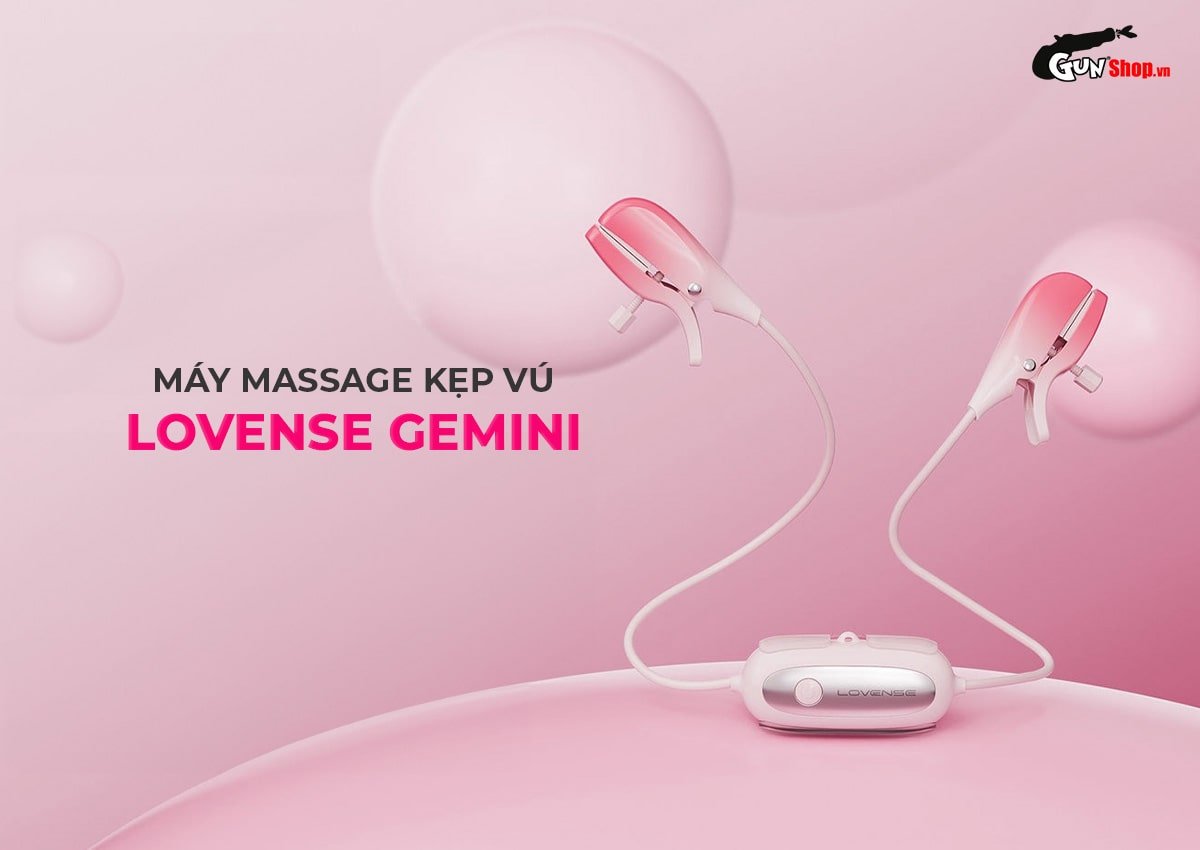 Lovense Gemini Nipple Sucking Vibrator App Controlled