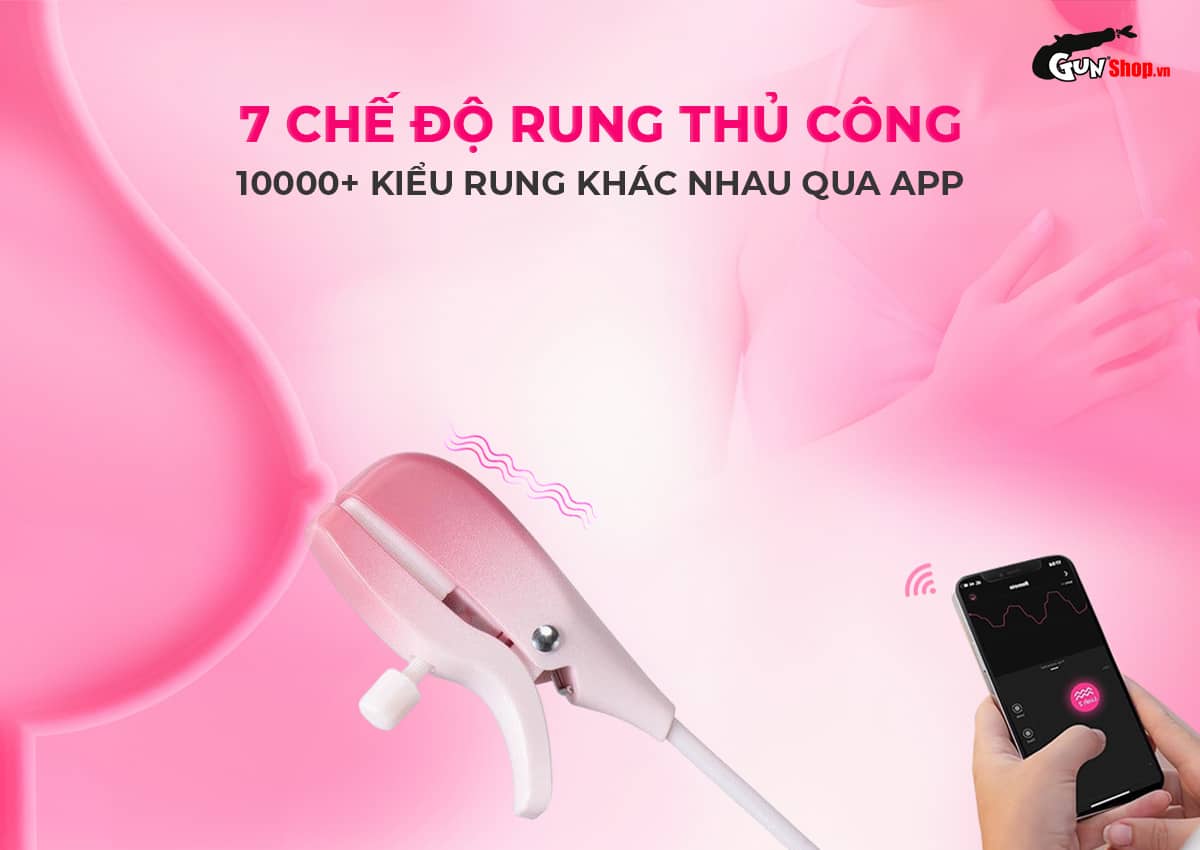  Đại lý Máy massage kẹp vú Lovense Gemini hàng mới về