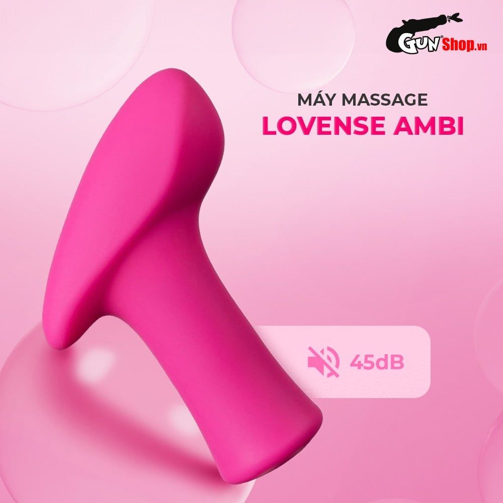 Máy Massage Lovense Ambi Rung Điều Khiển Ứng Dụng Sạc Điện