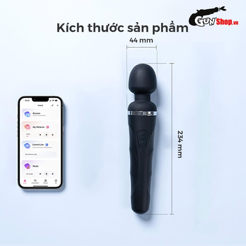 Máy massage Lovense Domi 2 rung mạnh bền bỉ cho nữ và các cặp đôi