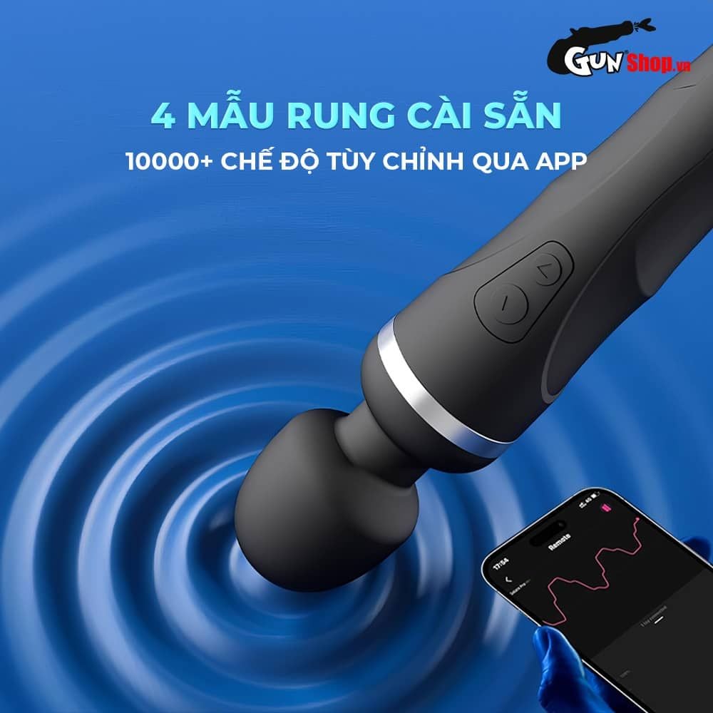 Máy massage Lovense Domi 2 rung mạnh bền bỉ cho nữ và các cặp đôi