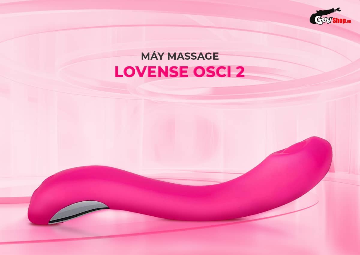 Lovense Osci 2 G-Spot Vibrator Smart App Control Massage
