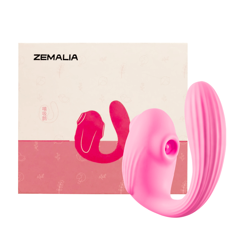 Máy massage Svakom Zemalia Si Wokang đa chức năng rung hút liếm 