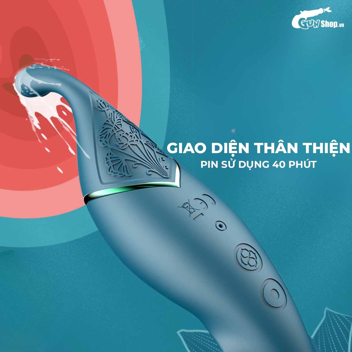 Máy massage Svakom Qingdai Shy Peacock 2 đầu rung hút hưng phấn tuyệt vời Máy massage Svakom Qingdai Shy Peacock 2 đầu rung hút hưng phấn tuyệt vời