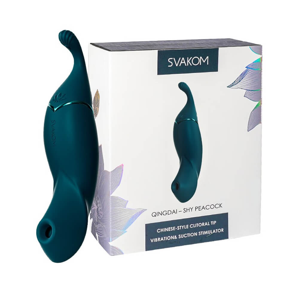 Máy massage Svakom Qingdai Shy Peacock kích thích đa điểm mềm