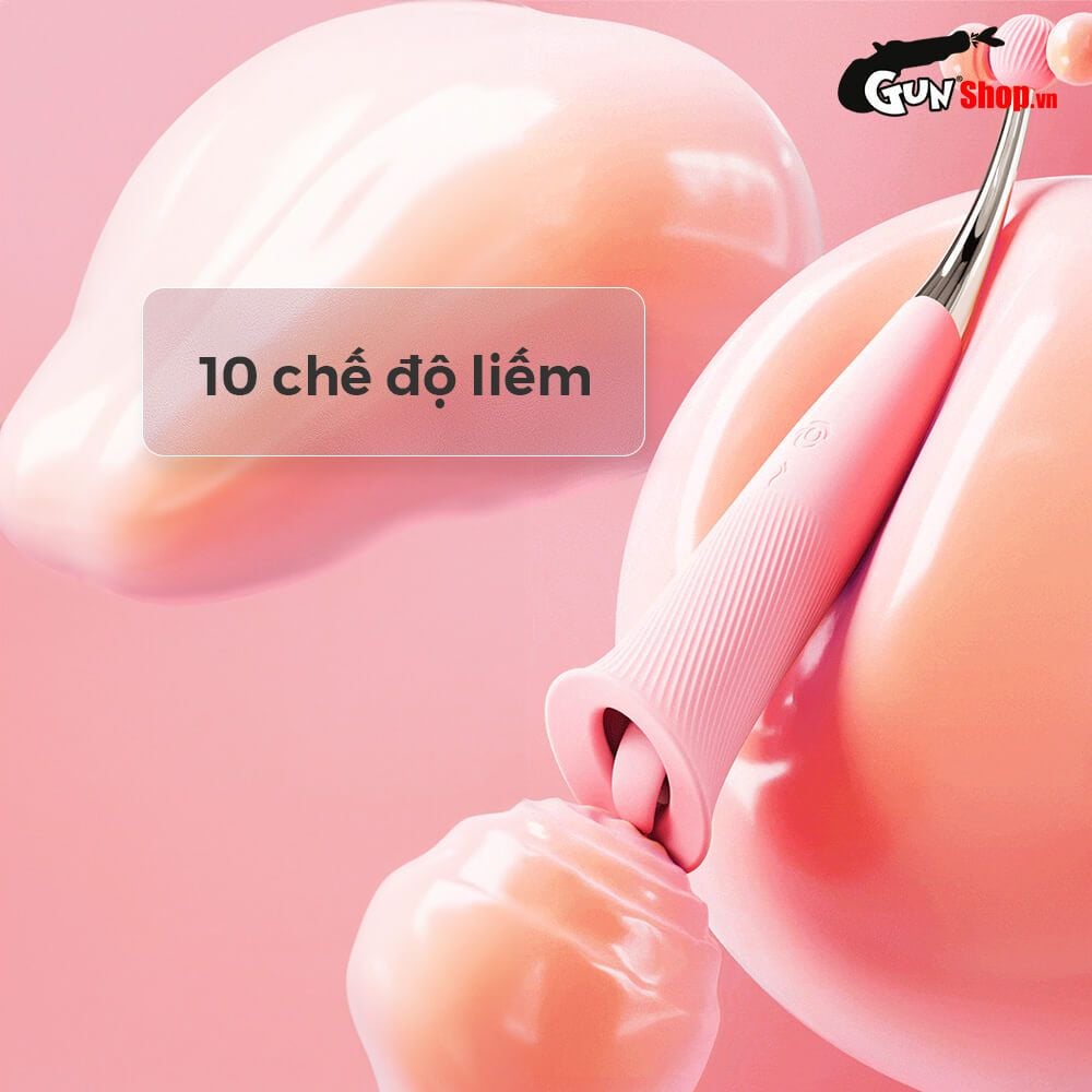 Máy massage Svakom Beverly 2 đầu kích thích điểm G và liếm