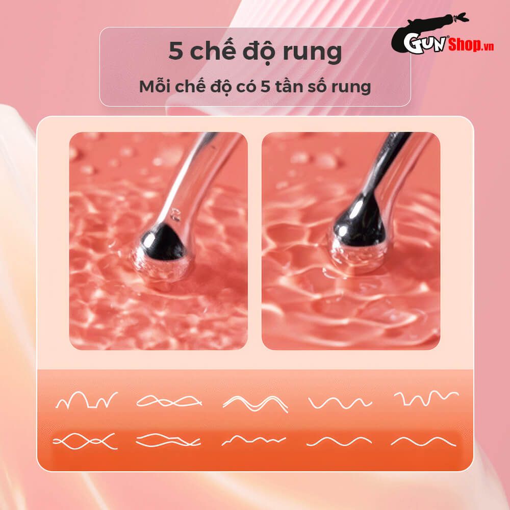 Máy massage Svakom Beverly 2 đầu kích thích điểm G và liếm