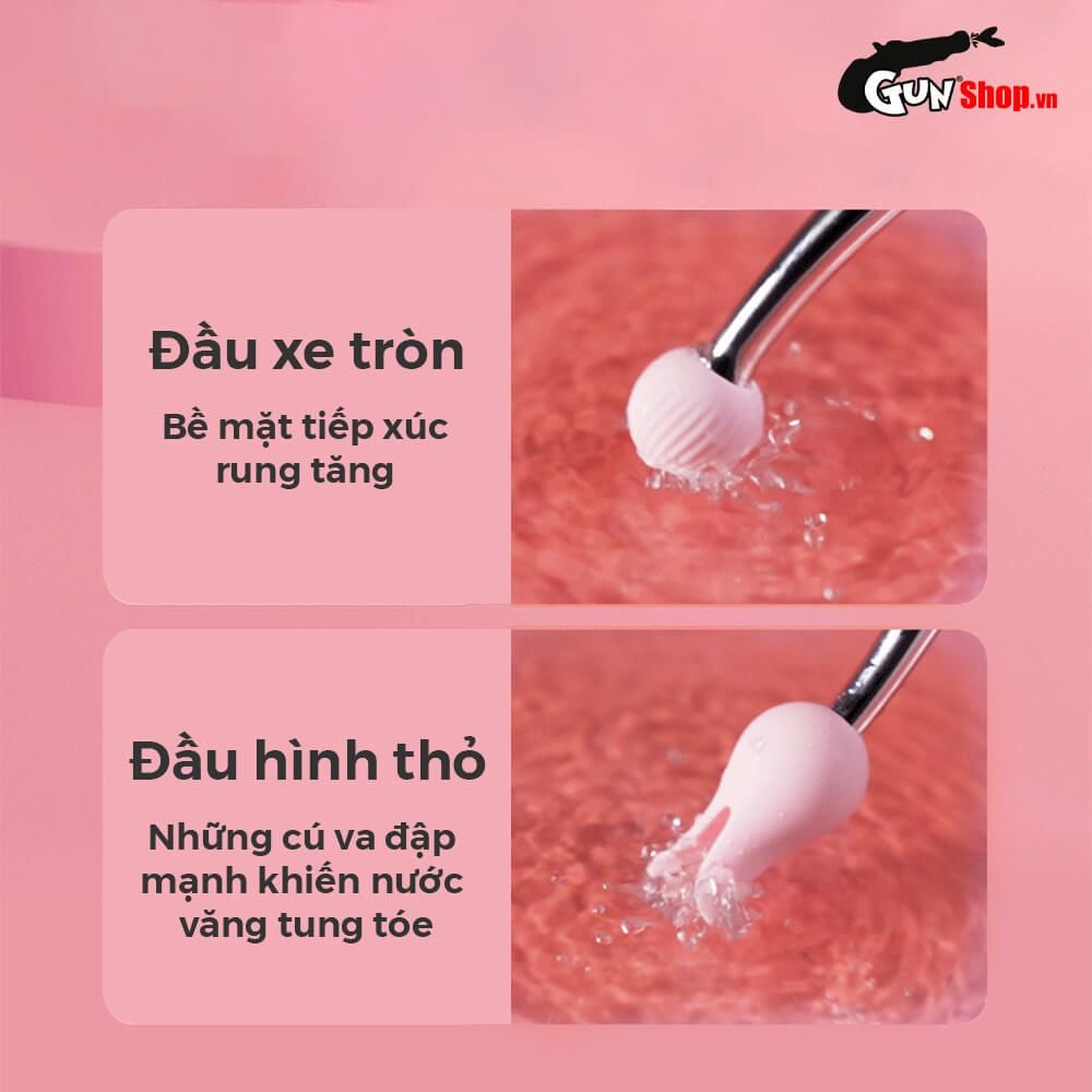 Máy massage Svakom Beverly 2 đầu kích thích điểm G và liếm