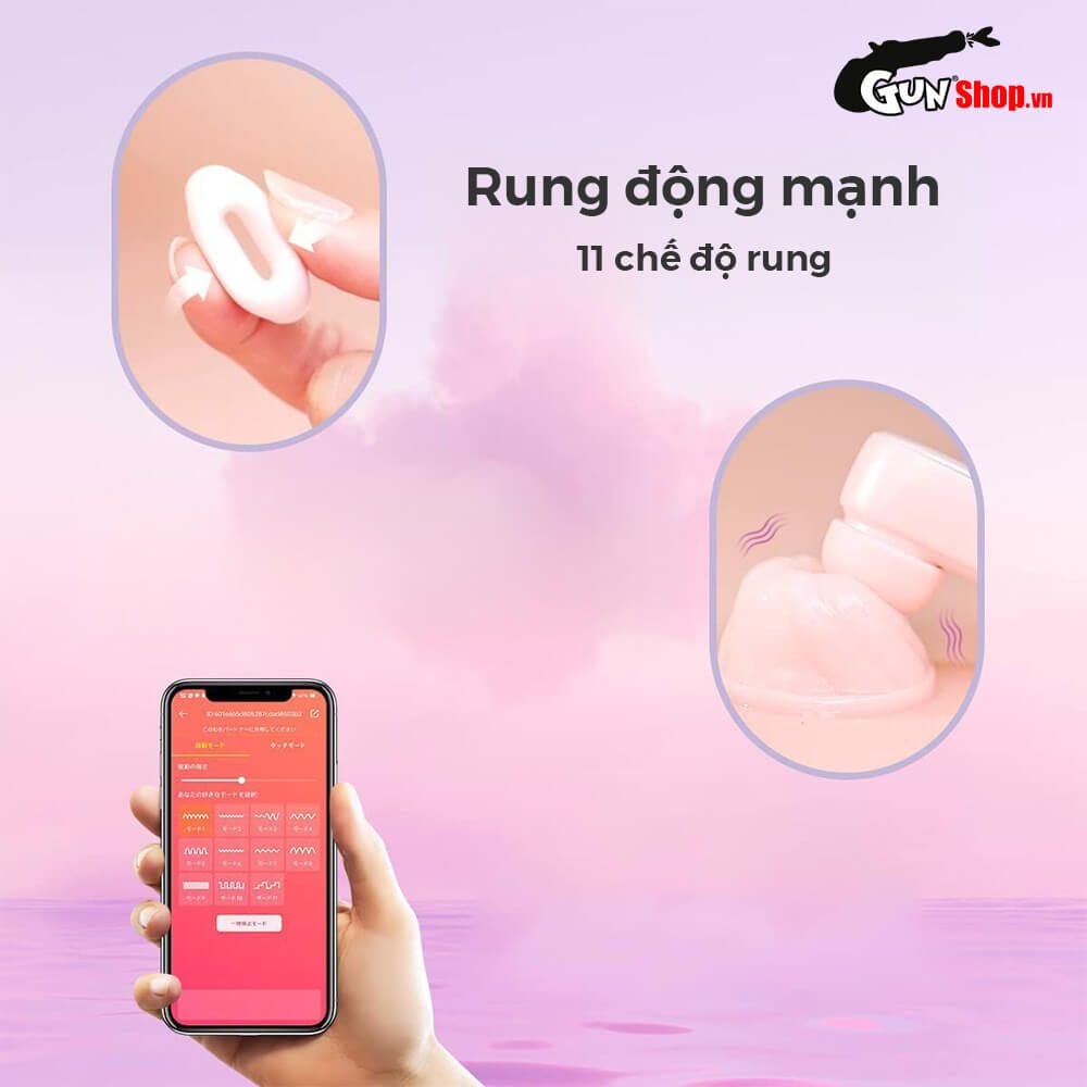Máy massage Svakom Mimiki tai nghe vùng kín rung mạnh silicon