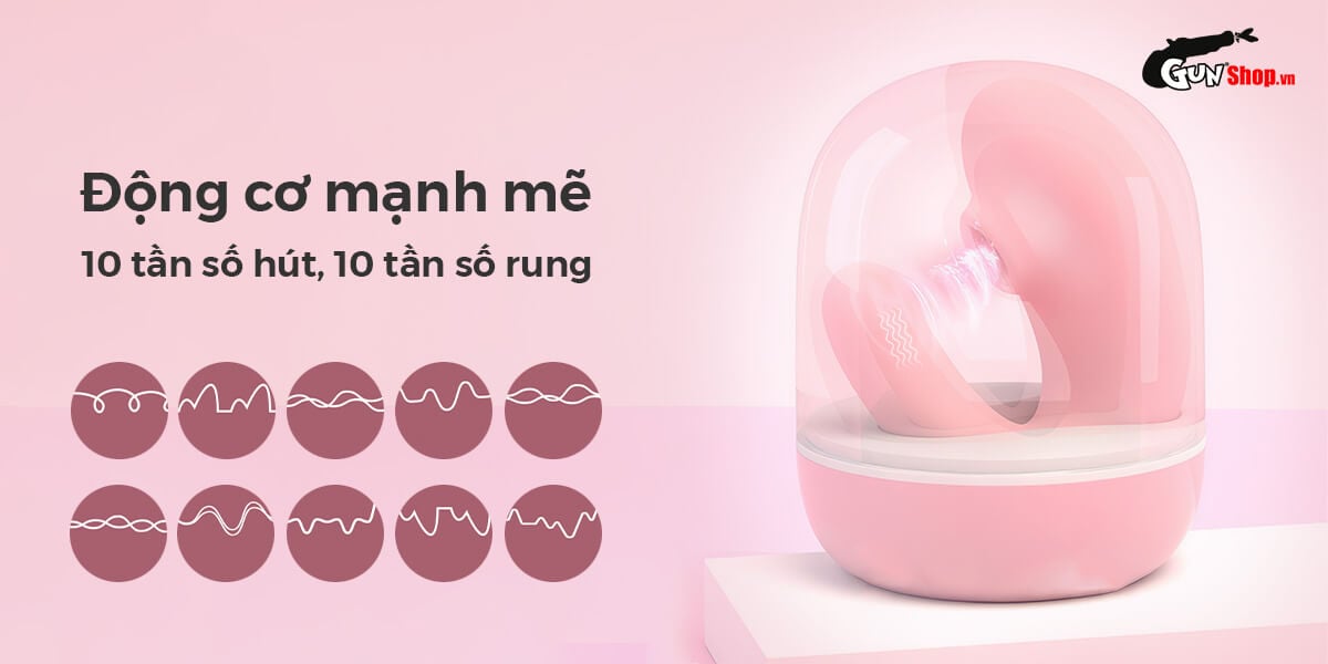 Máy massage Svakom Zemalia Natasha 10 tần số rung kép kích thích cùng lúc