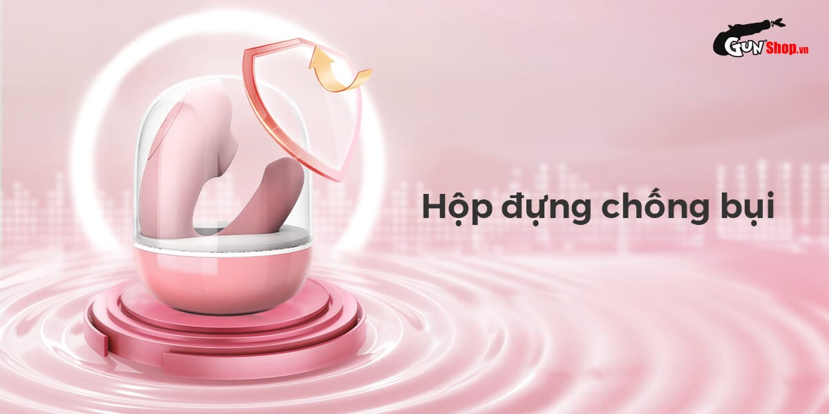 Máy massage Svakom Zemalia Natasha 10 tần số rung kép kích thích cùng lúc