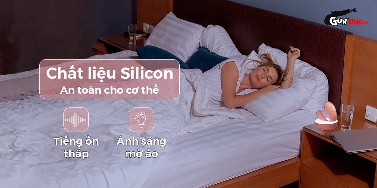 Máy massage Svakom Zemalia Natasha 10 tần số rung kép kích thích cùng lúc