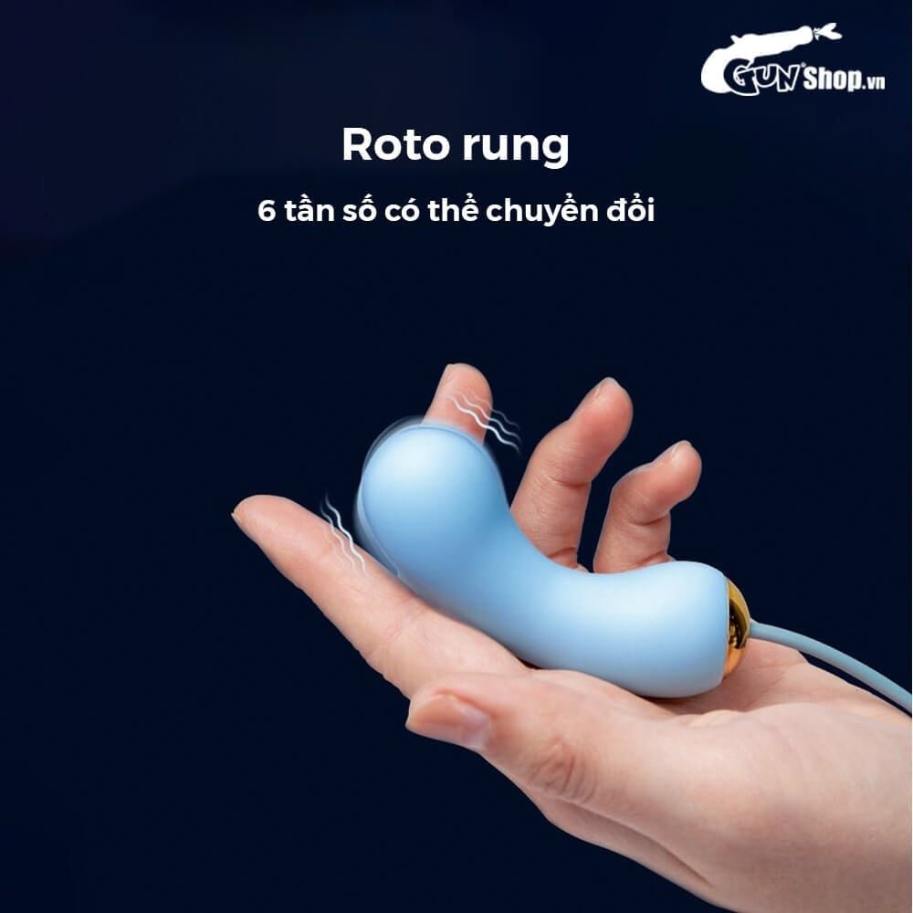 Máy massage Svakom BeYourLover Morole độc đáo, rung đa chế độ