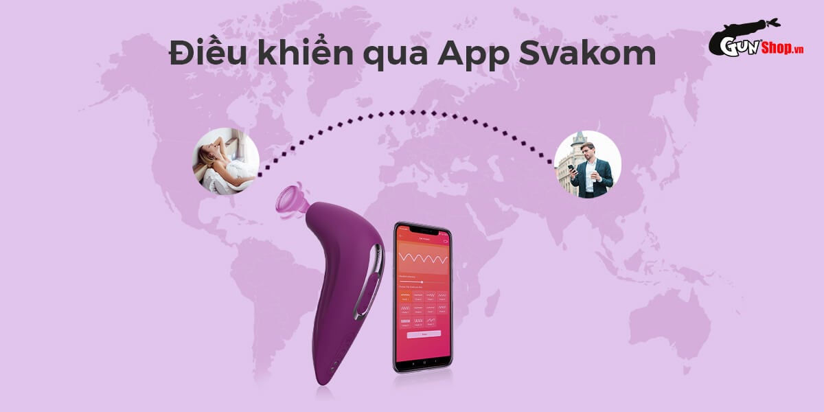 Máy massage Svakom Pulse Union kích thích điểm G Máy massage Svakom Pulse Union kích thích điểm G