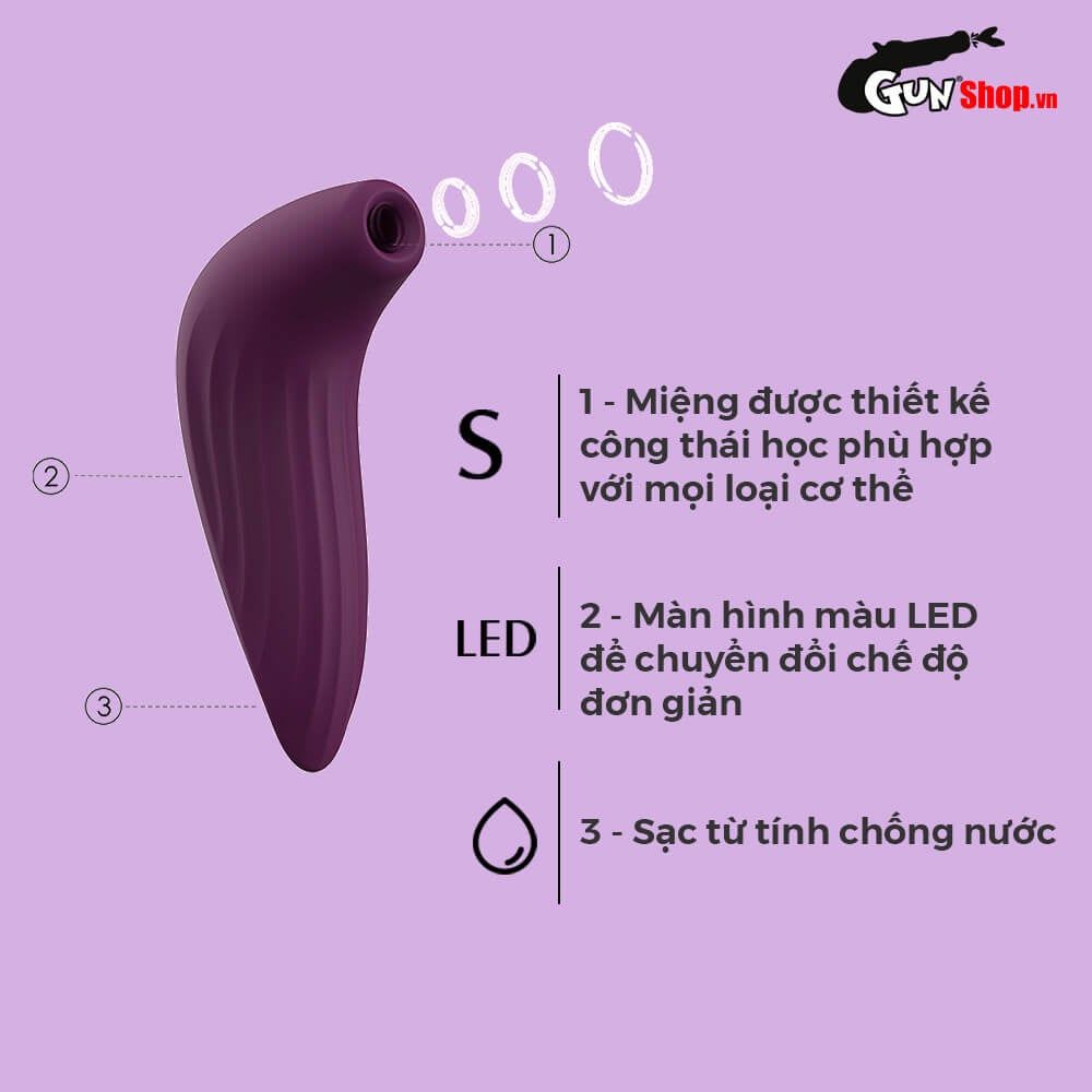 Máy Massage Svakom Pulse Union Mềm Mại Kích Thích Đỉnh Cao