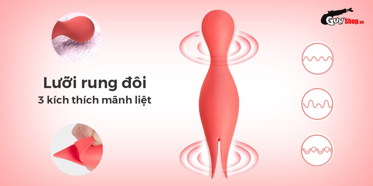 Máy massage Svakom Siren cao cấp thư giãn tăng khoái cảm sảng khoái