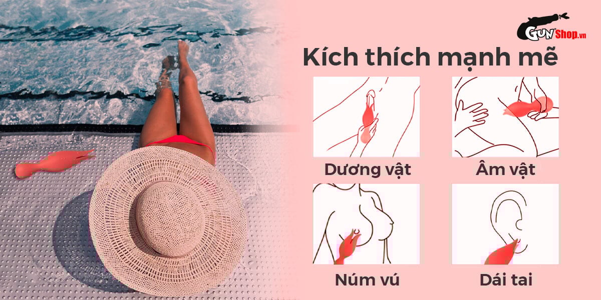 Máy massage Svakom Siren cao cấp thư giãn tăng khoái cảm sảng khoái
