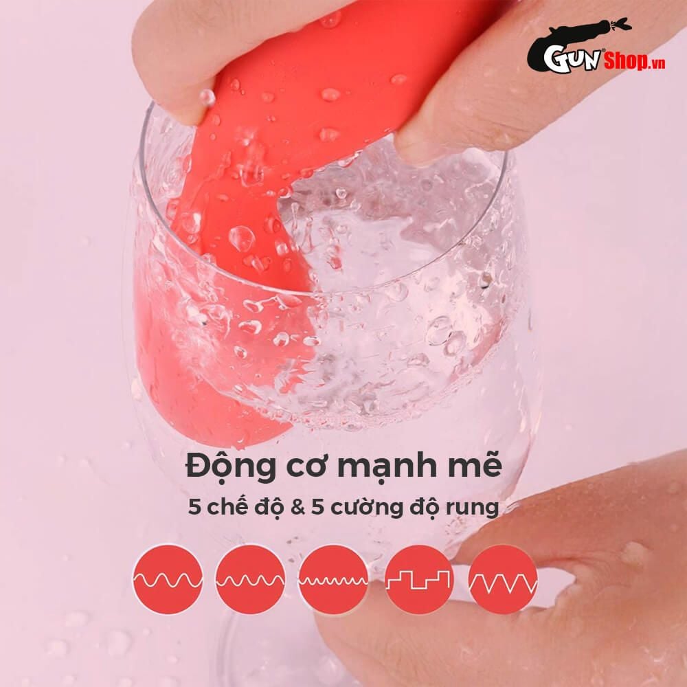 Máy Massage Svakom Siren Đầu Rung Kích Thích Mạnh Mẽ, Cao Cấp