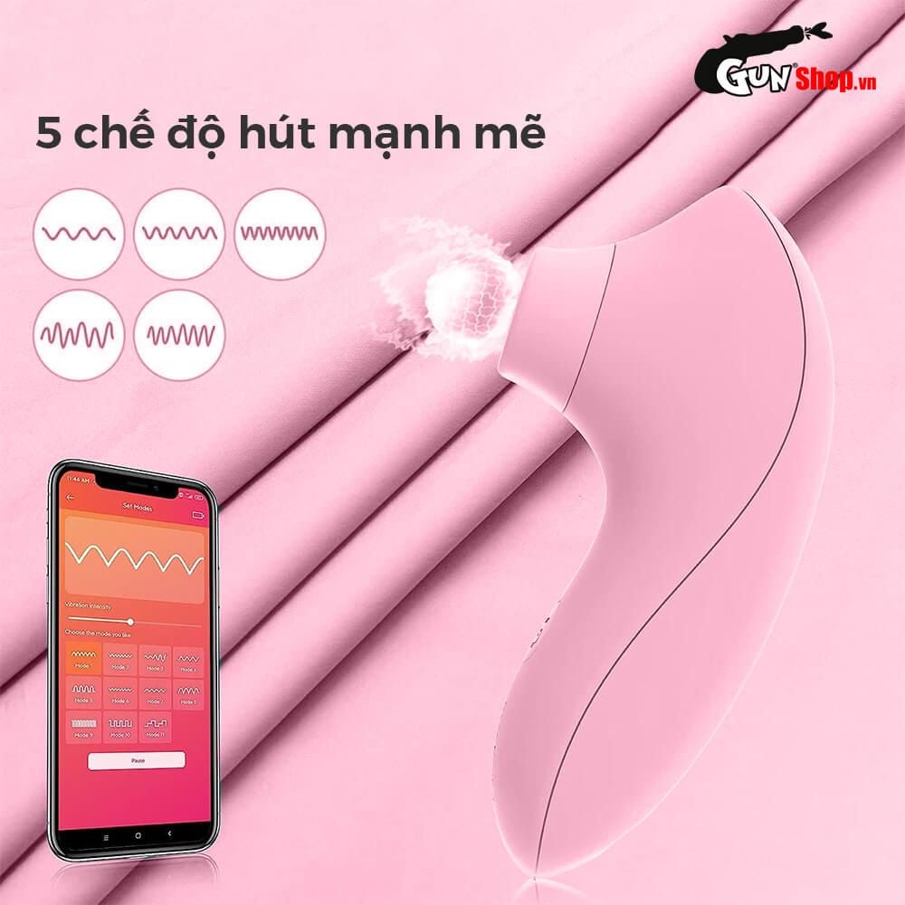 Máy massage Svakom Pulse Lite Neo sóng âm kích thích sâu phụ nữ