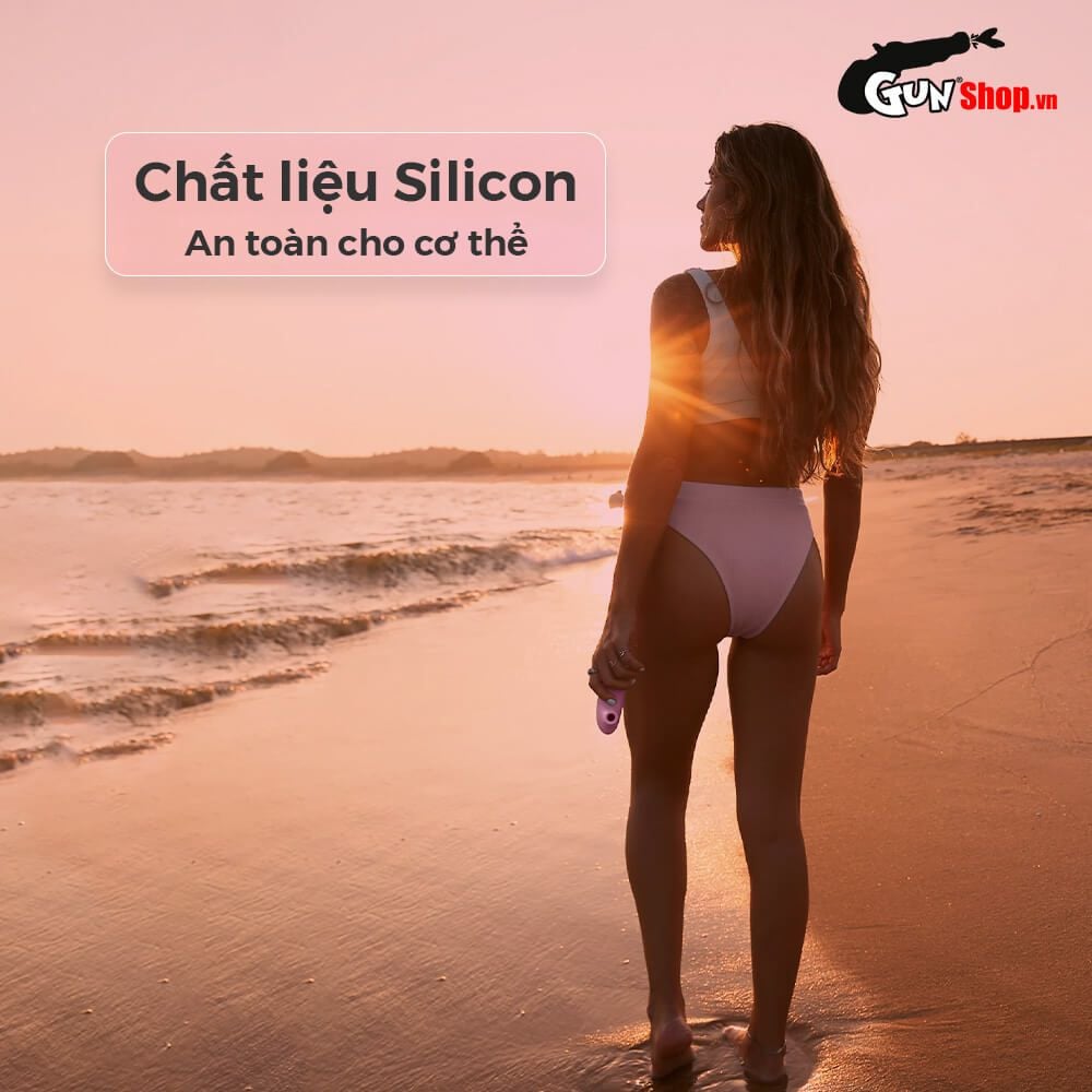 Máy massage Svakom Pulse Lite Neo sóng âm kích thích sâu phụ nữ