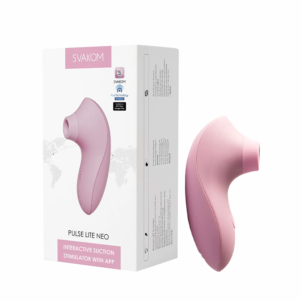 Máy massage Svakom Pulse Lite Neo sóng âm kích thích sâu phụ nữ