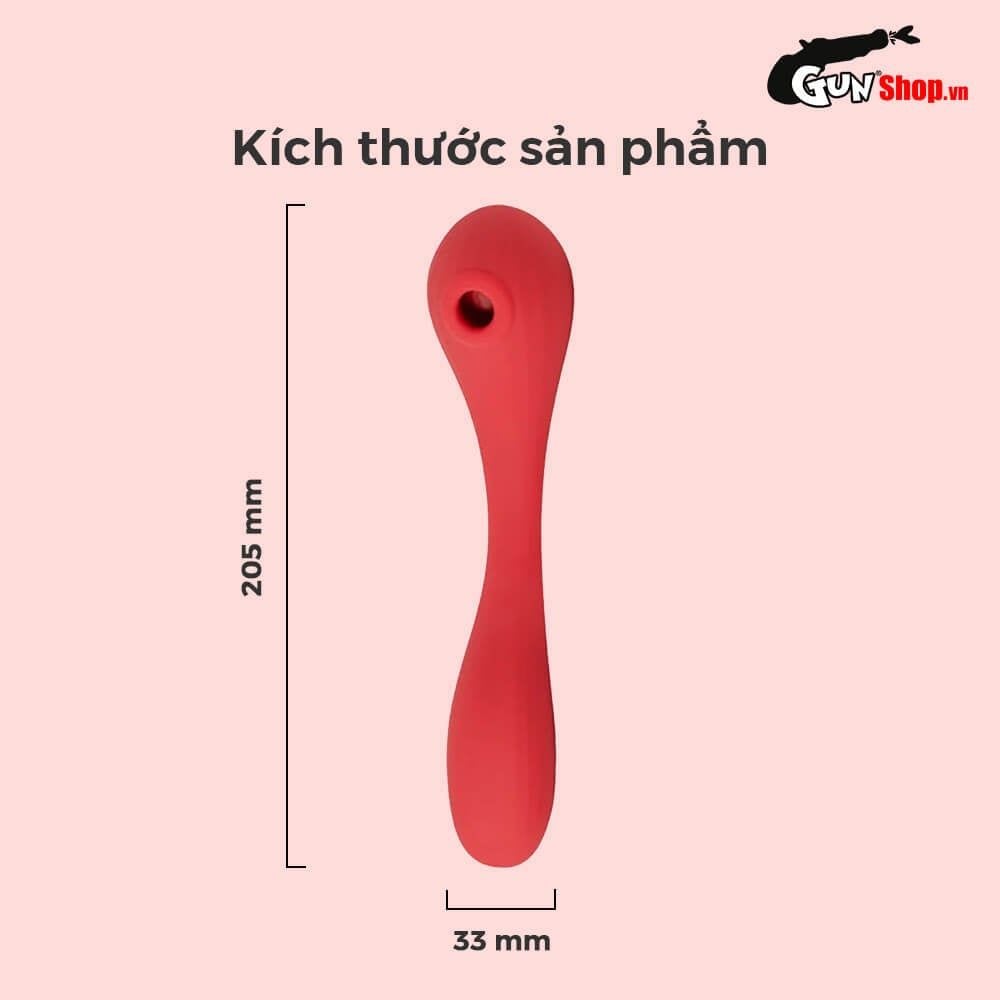 Máy massage Magic Motion Bobi đỏ 10 chế độ rung bú liếm cực mạnh
