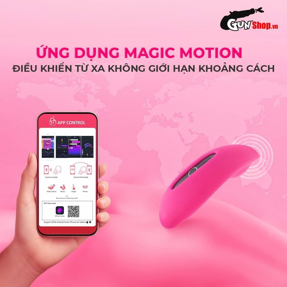 Máy Massage Magic Motion Candy Rung Điều Khiển Xa Siêu Mạnh