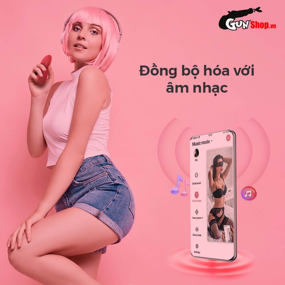 Máy massage Magic Motion Nyx nhỏ gọn điều khiển từ xa qua app siêu kích thích