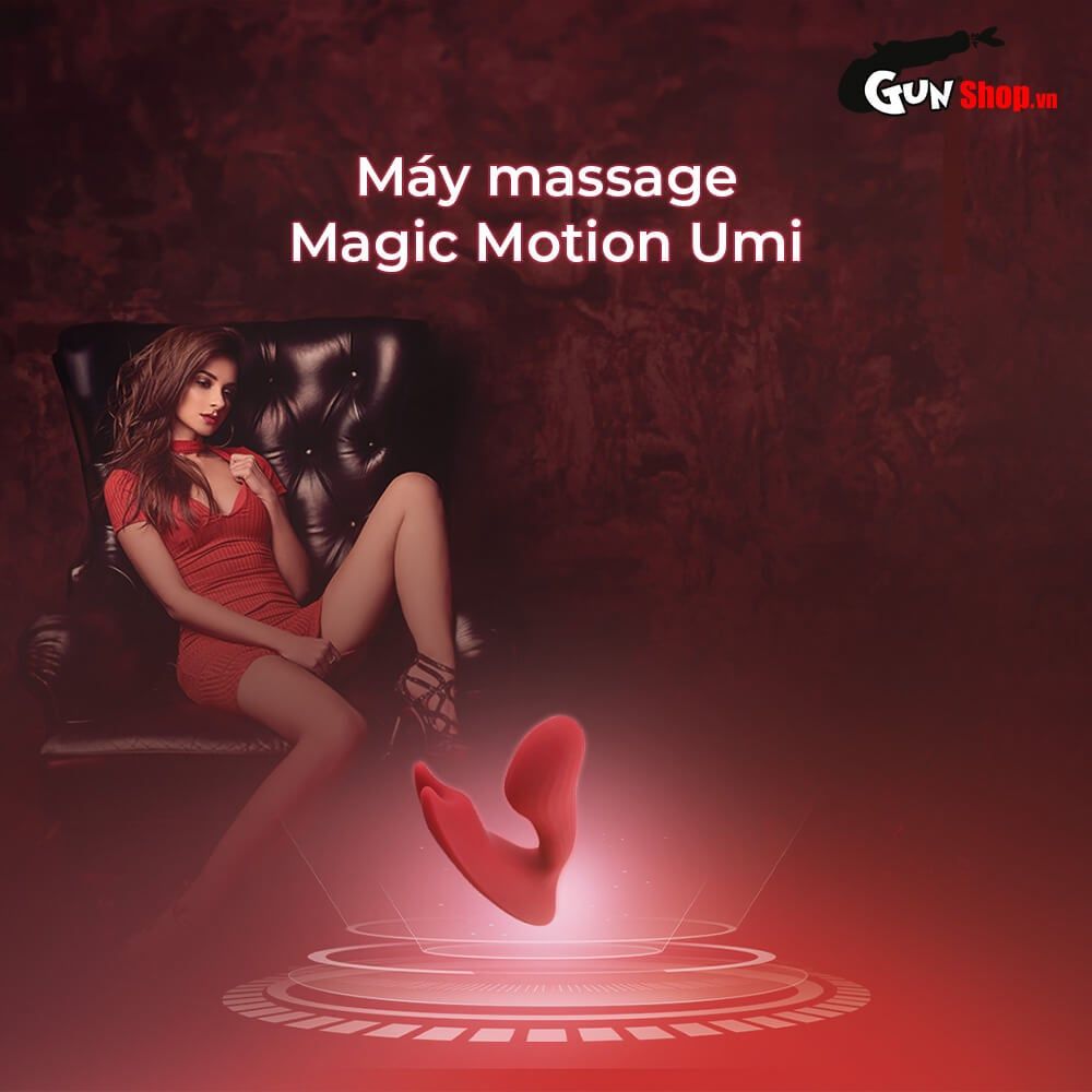 Máy Massage Magic Motion Umi Đôi Động Cơ Kích Thích Âm Đạo Cảm Giác