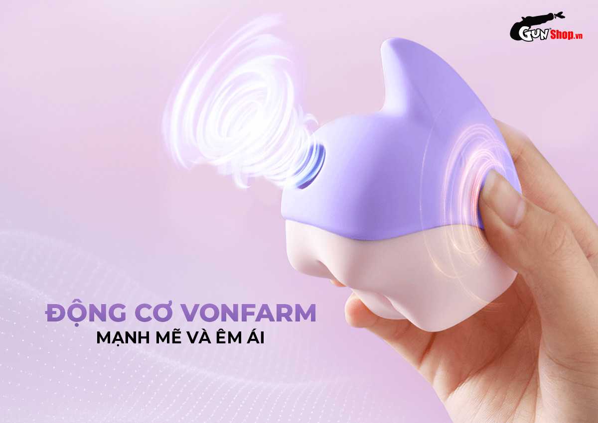 Máy massage Magic Motion Unicorn nhỏ gọn rung hút đa chiều thiết kế pastel