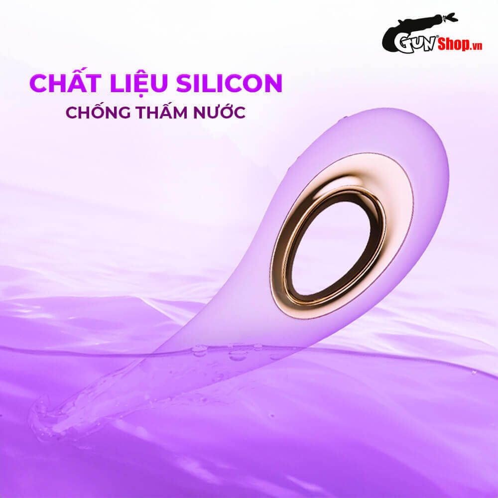 Máy massage âm đạo Lelo Dot mềm mại đầu rung elip kích thích chính xác