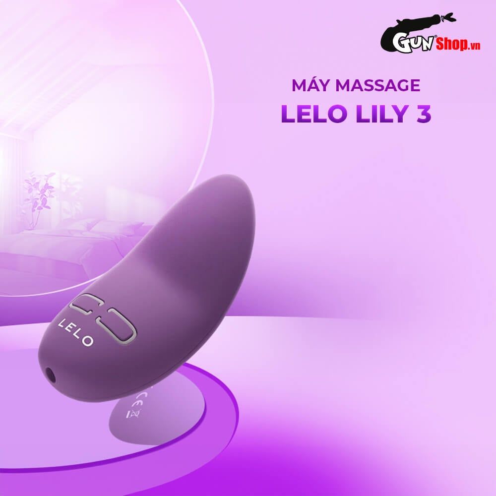 Máy Massage Lelo Lily 3 10 Kiểu Rung Nhỏ Gọn Tiện Lợi