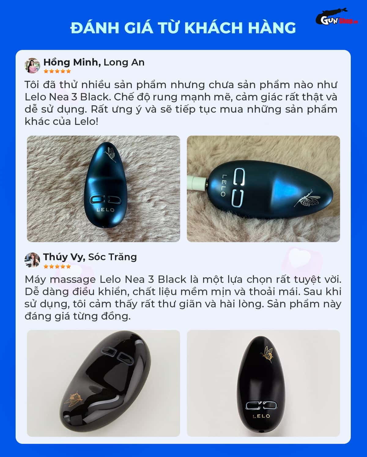 Bảng giá Máy massage Lelo Nea 3 Black có tốt không? Bảng giá Máy massage Lelo Nea 3 Black có tốt không?