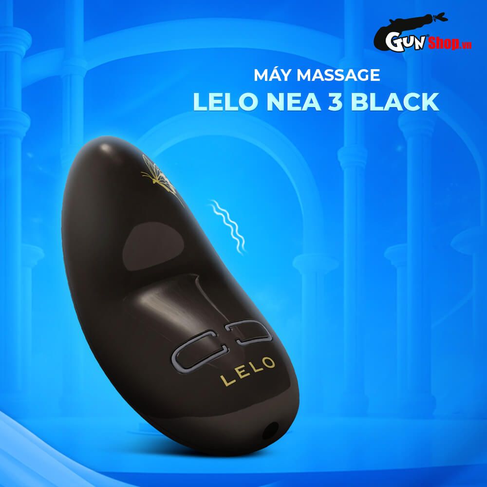 Máy massage Lelo Nea 3 Black 10 chế độ rung sang trọng công nghệ cao