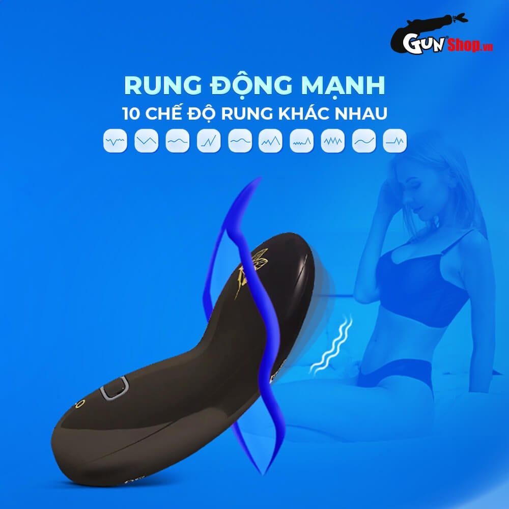 Máy massage Lelo Nea 3 Black 10 chế độ rung sang trọng công nghệ cao