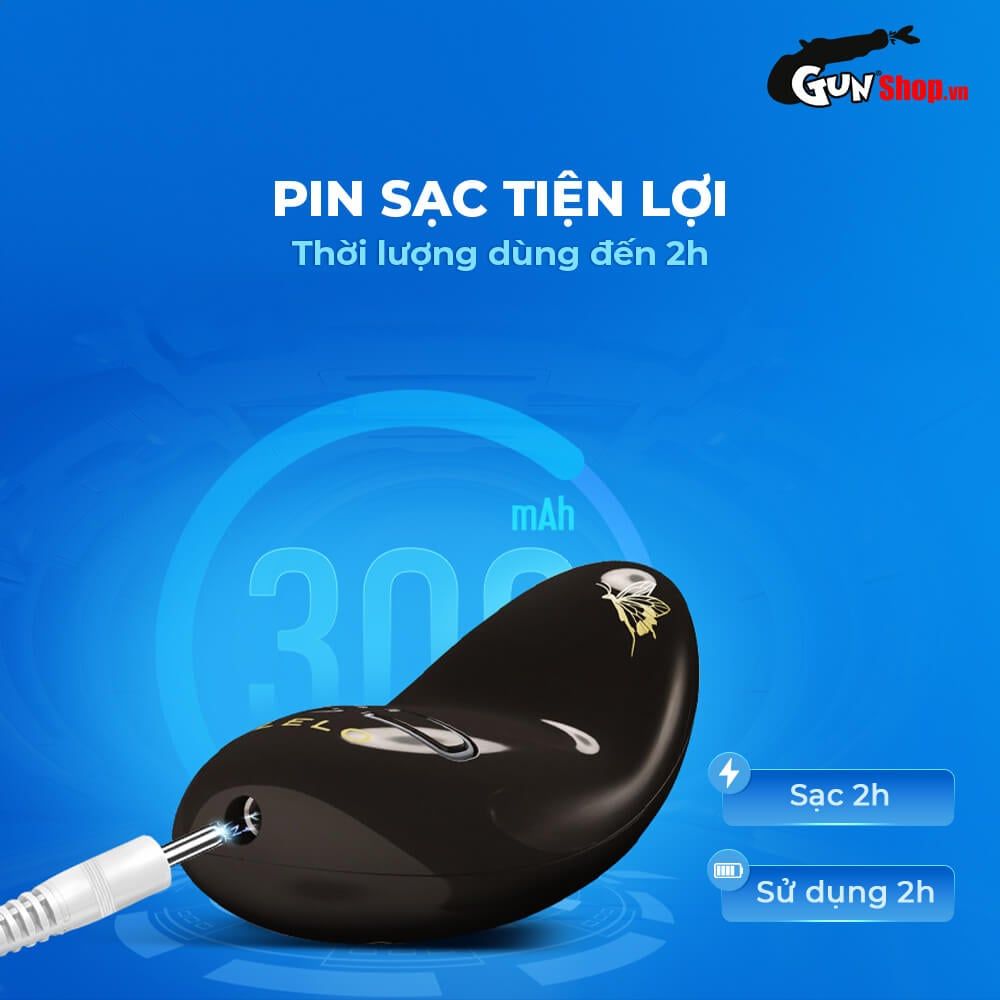 Máy massage Lelo Nea 3 Black 10 chế độ rung sang trọng công nghệ cao