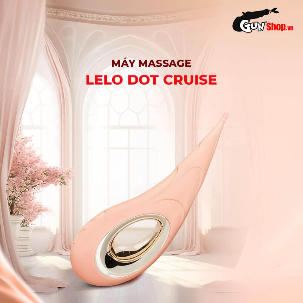 Máy Massage Âm Đạo Lelo Dot Cruise 8 Kiểu Rung Mềm Mại Silicon