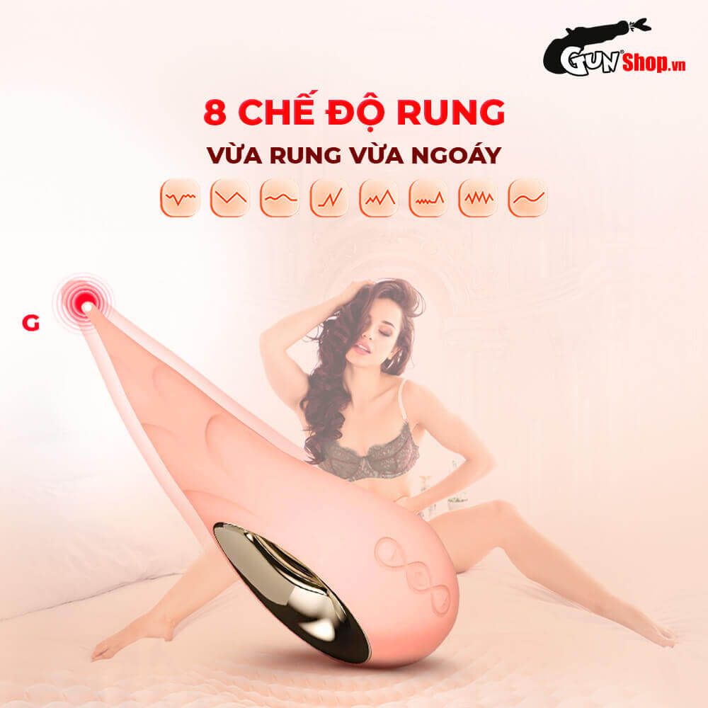Máy Massage Âm Đạo Lelo Dot Cruise 8 Kiểu Rung Mềm Mại Silicon