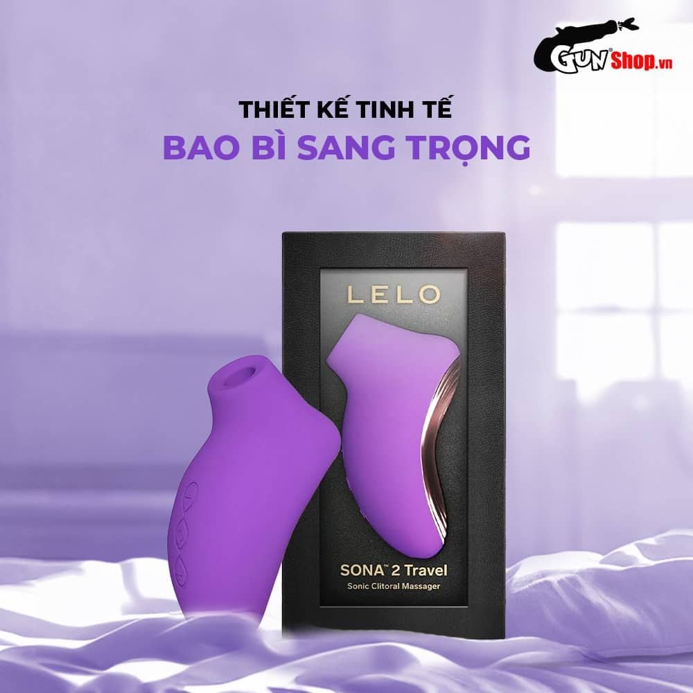 Máy massage âm đạo Lelo Sona 2 Travel nhỏ gọn du lịch