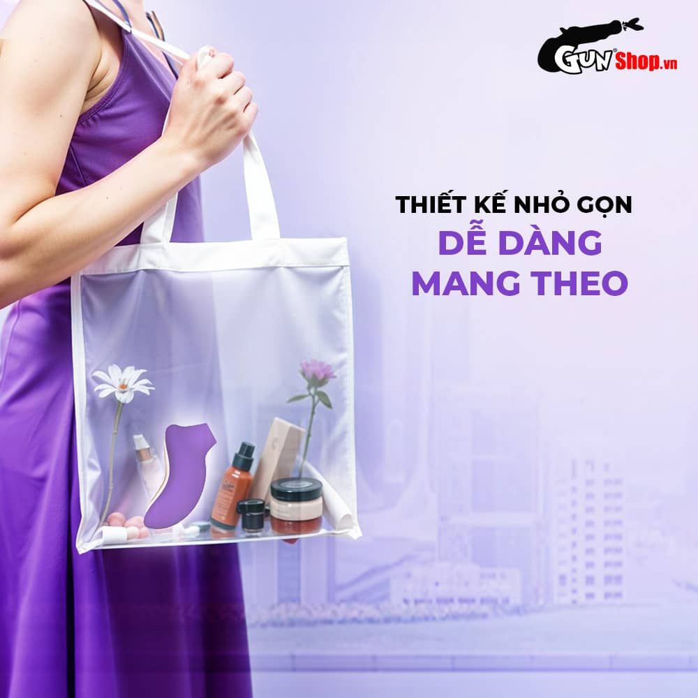 Máy massage âm đạo Lelo Sona 2 Travel nhỏ gọn du lịch