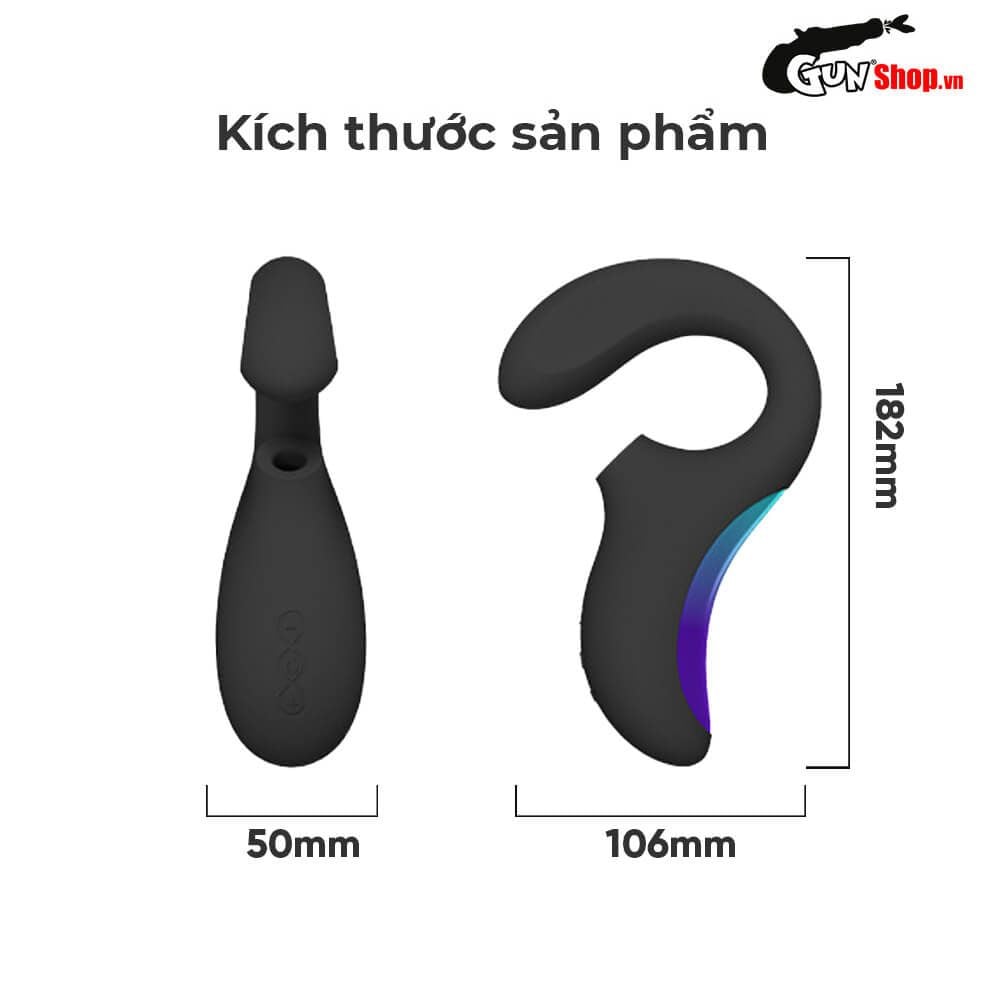 Máy massage âm đạo Lelo Enigma Wave rung hút ngoáy đa động cơ