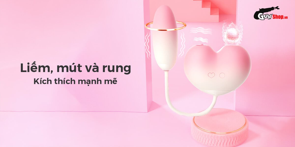 Svakom Zemalia Peach Dolce Dual-Head Massager 9 Modes Cute