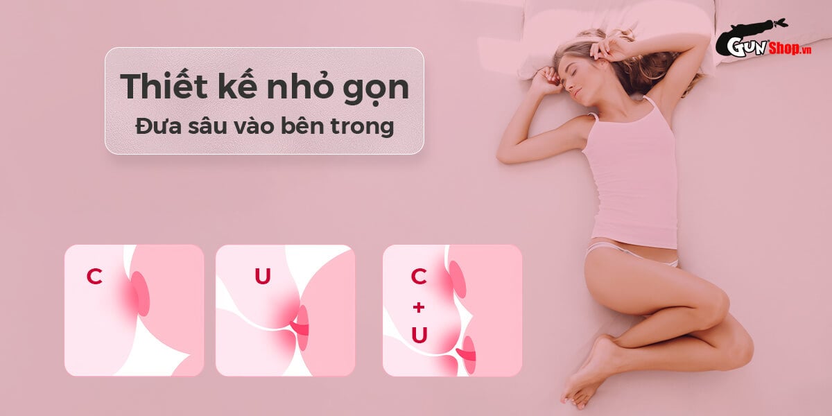 Svakom Zemalia Peach Dolce Dual-Head Massager 9 Modes Cute