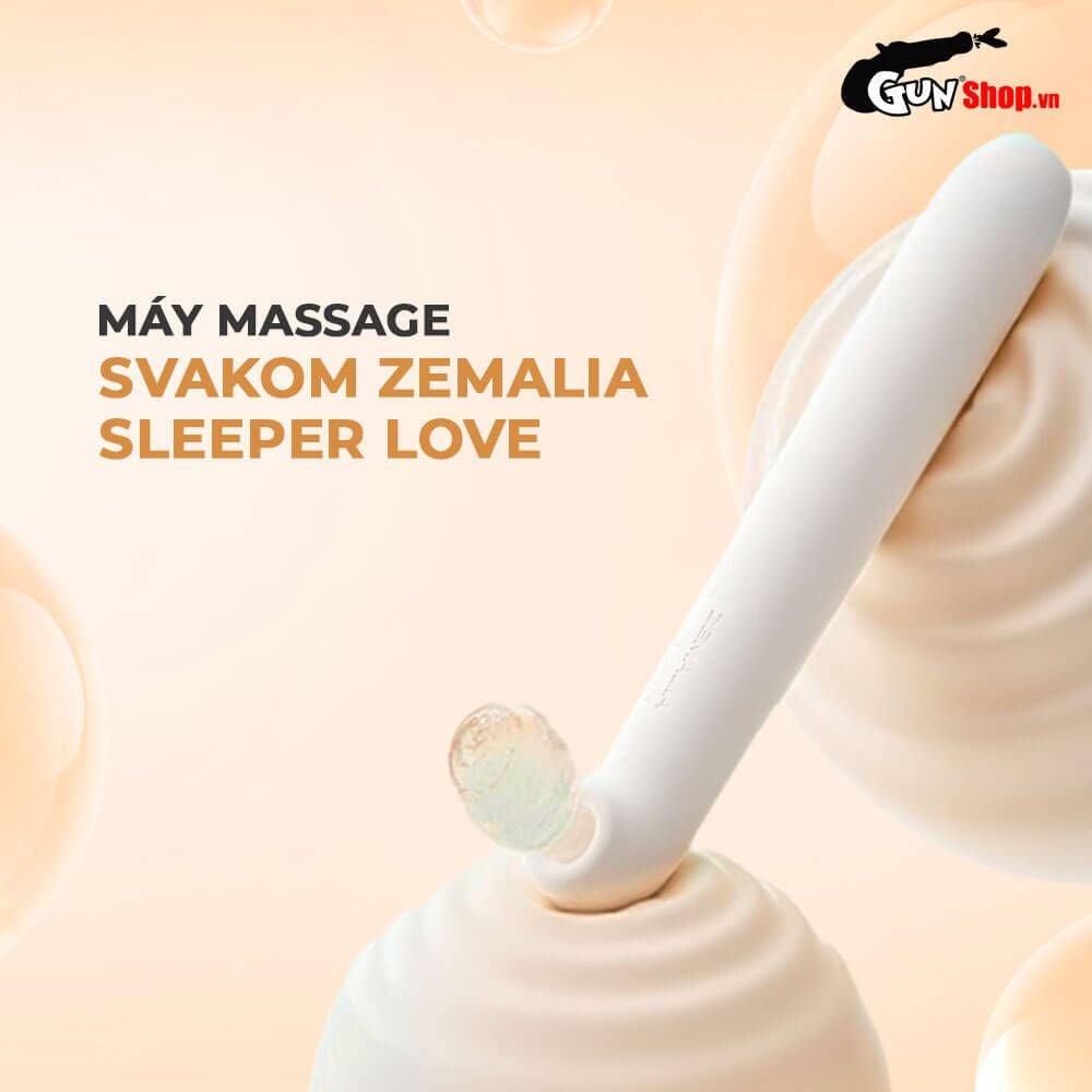 Máy Massage Svakom Zemalia Sleeper Love Rung Thụt Hút Đa Chế Độ