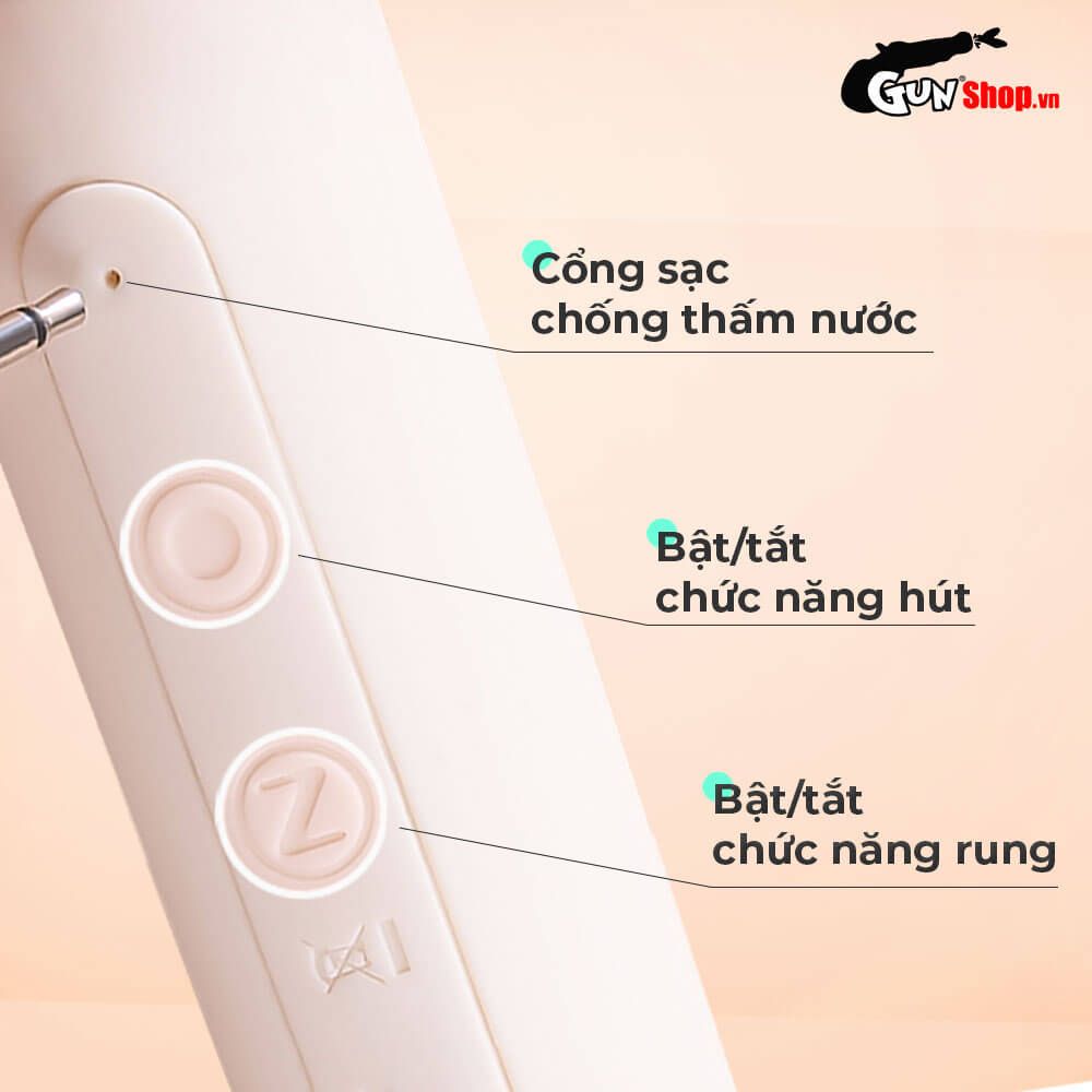 Máy Massage Svakom Zemalia Sleeper Love Rung Thụt Hút Đa Chế Độ