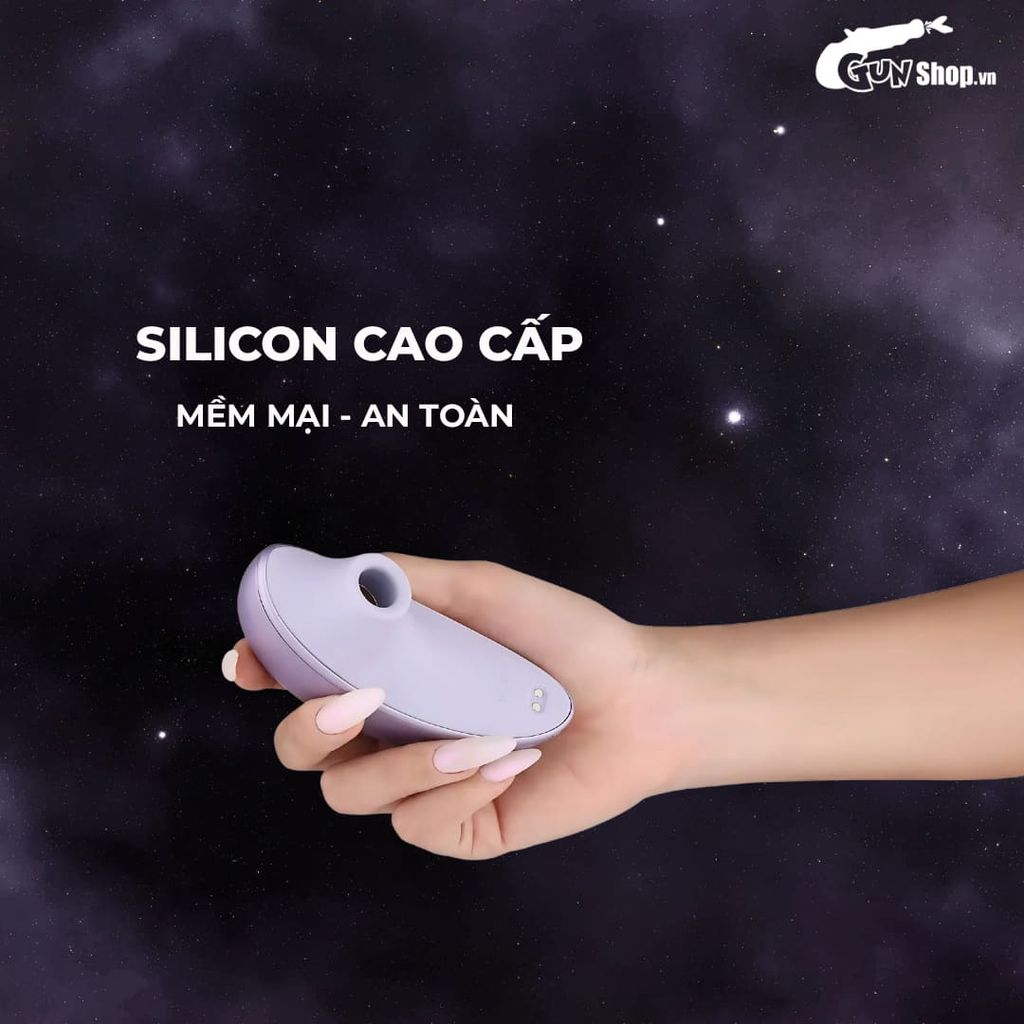 Máy massage Svakom Galaxie rung hút 5 chế độ ánh sáng ngân hà