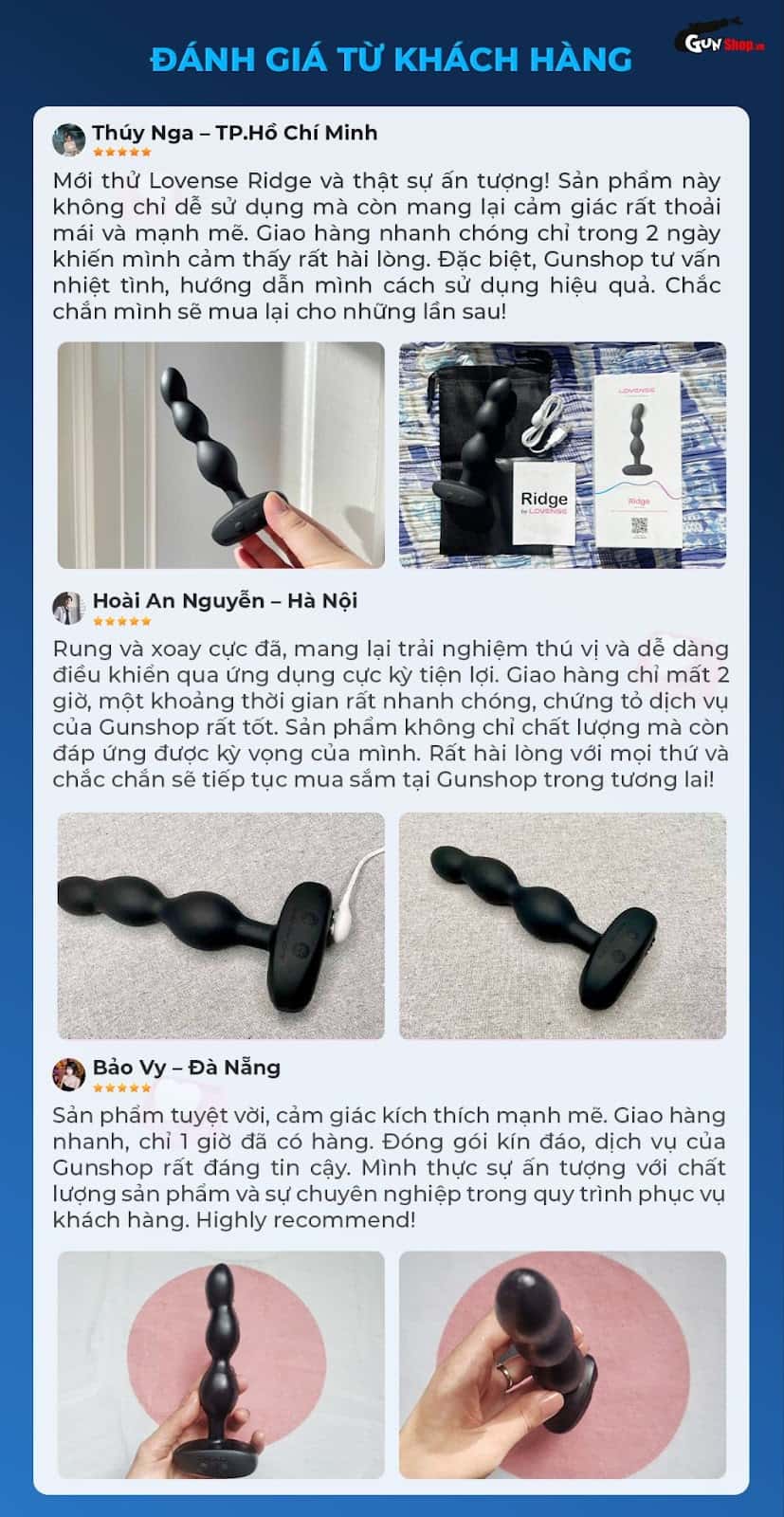  Review Máy massage hậu môn Lovense Ridge tốt nhất