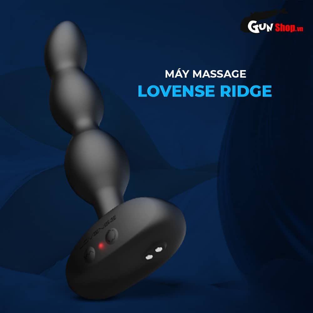 Máy massage hậu môn Lovense Ridge nhỏ gọn rung đa điểm cực phê