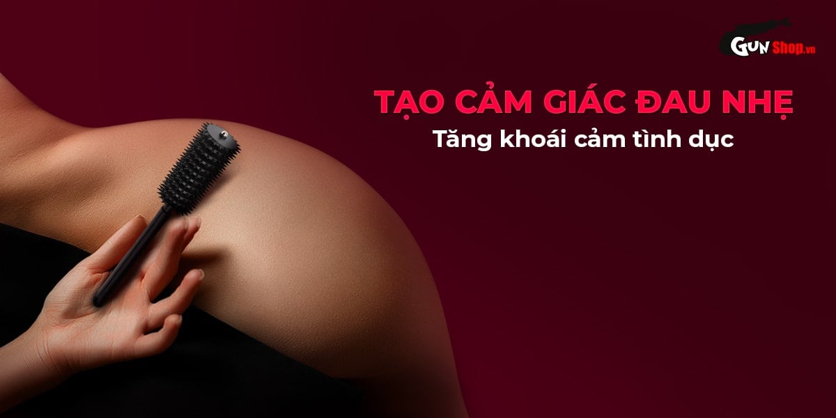 Chisa BDSM 12 Row Spiky Pinwheel Massage Roller