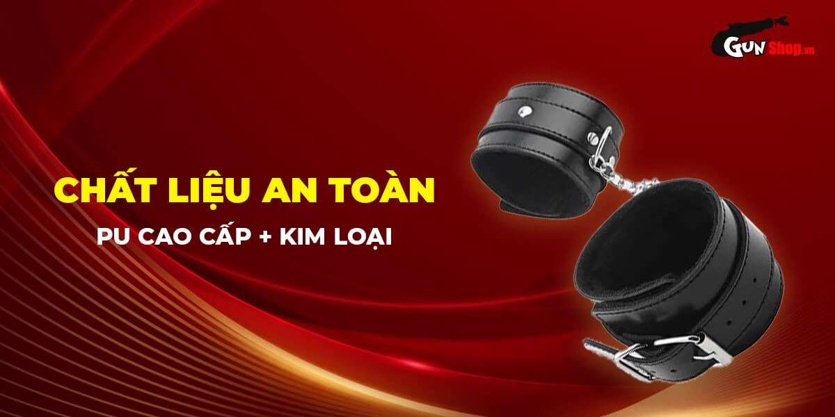 Chisa Behave Premium Adjustable Luxury Fetish Handcuffs